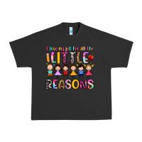 Pigment Black i love my job for all the little reasons Urban Heavy Tee - Artiststas