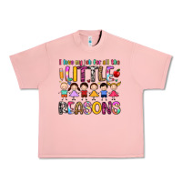 Salmon i love my job for all the little reasons Urban Heavy Tee - Artiststas