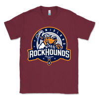 Burgundy The midland.rock.hounds sport Classic Tee - InspiraDesign