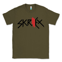 Army Green white skrillex Classic Tee - InspiraDesign