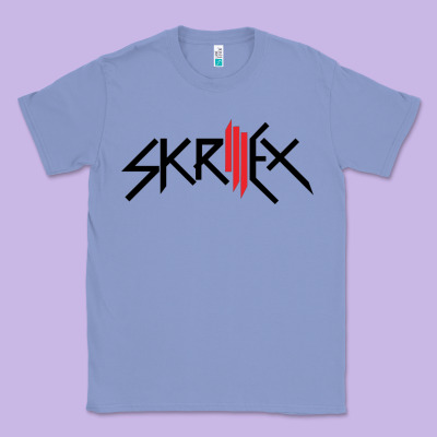 White Skrillex Classic Tee Designed By Inspiradesign