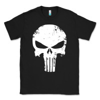 Black the punisher skull Classic Tee - InspiraDesign