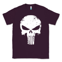 Plum the punisher skull Classic Tee - InspiraDesign