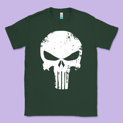 The Punisher Skull Classic Tee Designed By Inspiradesign