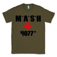 Army Green mash 4077th Classic Tee - InspiraDesign