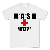 White mash 4077th Classic Tee - InspiraDesign