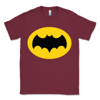 Burgundy adam west bat Classic Tee - InspiraDesign