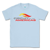 Dusty Blue circuit of the americas Classic Tee - InspiraDesign