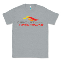 Heather Grey circuit of the americas Classic Tee - InspiraDesign