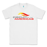 White circuit of the americas Classic Tee - InspiraDesign