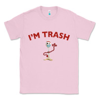 Bubblegum Pink i'm trash forky Classic Tee - InspiraDesign
