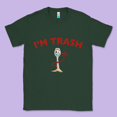 I'm Trash Forky Classic Tee Designed By Inspiradesign