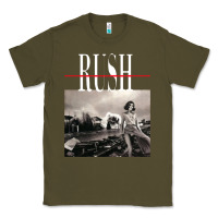 Army Green rush permanent waves Classic Tee - InspiraDesign