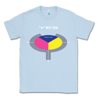 Dusty Blue Yes 90125 T Essent Classic Tee - InspiraDesign