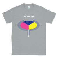 Heather Grey Yes 90125 T Essent Classic Tee - InspiraDesign