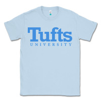 Dusty Blue Tufts University Classic Tee - InspiraDesign