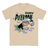 Mushroom Danny Phantom Coming Through Brick Wall Classic Tee - InspiraDesign