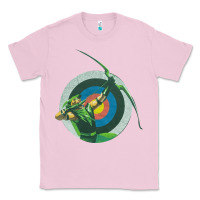 Bubblegum Pink Green Arrow DC, Green Arrow DC vintage, Green Arrow DC art, Green Arro Classic Tee - InspiraDesign