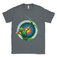 Charcoal Heather Green Arrow DC, Green Arrow DC vintage, Green Arrow DC art, Green Arro Classic Tee - InspiraDesign