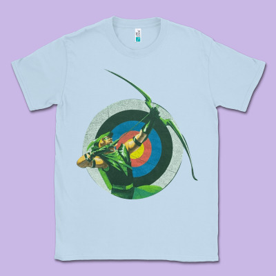 Green Arrow Dc, Green Arrow Dc Vintage, Green Arrow Dc Art, Green Arro Classic Tee Designed By Inspiradesign
