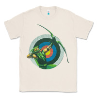 Natural Green Arrow DC, Green Arrow DC vintage, Green Arrow DC art, Green Arro Classic Tee - InspiraDesign