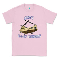 Bubblegum Pink ARMY CH-47 CHINOOK HELICOPTER Classic Tee - InspiraDesign