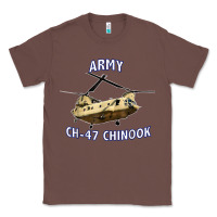 Chestnut ARMY CH-47 CHINOOK HELICOPTER Classic Tee - InspiraDesign