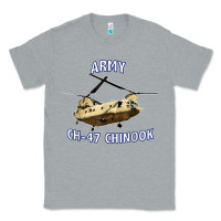 Heather Grey ARMY CH-47 CHINOOK HELICOPTER Classic Tee - InspiraDesign