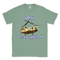 Sage ARMY CH-47 CHINOOK HELICOPTER Classic Tee - InspiraDesign