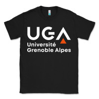 Black université grenoble alpes Classic Tee - ArtChic