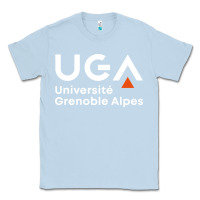 Dusty Blue université grenoble alpes Classic Tee - ArtChic