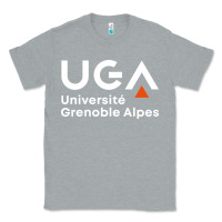 Heather Grey université grenoble alpes Classic Tee - ArtChic