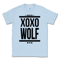 Dusty Blue EXO WOLF  BaekHyun 88  KPOP Text Style Classic Tee - ArtChic