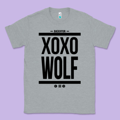 Exo Wolf  Baekhyun 88  Kpop Text Style Classic Tee Designed By Artchic