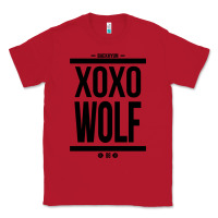 Red EXO WOLF  BaekHyun 88  KPOP Text Style Classic Tee - ArtChic