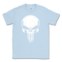 Dusty Blue the punisher Classic Tee - ArtChic