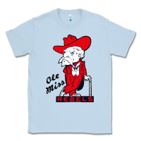 Dusty Blue vintage colonel reb mascot Classic Tee - ArtChic