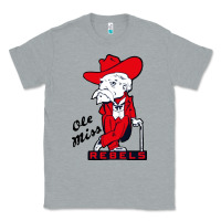 Heather Grey vintage colonel reb mascot Classic Tee - ArtChic