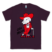 Plum vintage colonel reb mascot Classic Tee - ArtChic