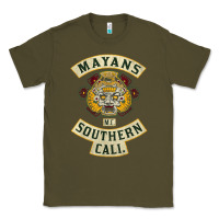 Army Green Mayans MC Classic Classic Tee - ArtChic