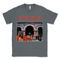 Charcoal Heather Moving Pictures - Rush Classic Tee - ArtChic