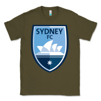 Army Green Sydney FC Classic Tee - ArtChic