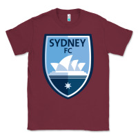Burgundy Sydney FC Classic Tee - ArtChic