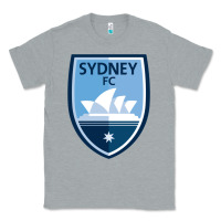 Heather Grey Sydney FC Classic Tee - ArtChic