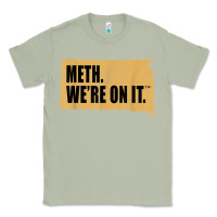 Matcha mens meth we're on it south dakota anti drugs campaign vintage t shirt Classic Tee - ArtChic