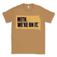 Toasted Coconut mens meth we're on it south dakota anti drugs campaign vintage t shirt Classic Tee - ArtChic