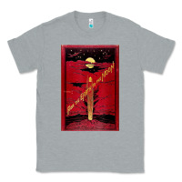 Heather Grey From The Earth To The Moon Jules Verne Book Cover Design Classic Tee - ArtChic