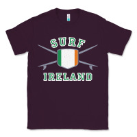 Plum ireland surfing hoodie  irish flag surfboards design Classic Tee - ArtChic