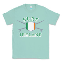 Seafoam ireland surfing hoodie  irish flag surfboards design Classic Tee - ArtChic