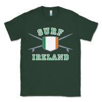 Sports Green ireland surfing hoodie  irish flag surfboards design Classic Tee - ArtChic